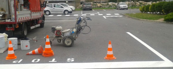 traceur de chantier temporaire